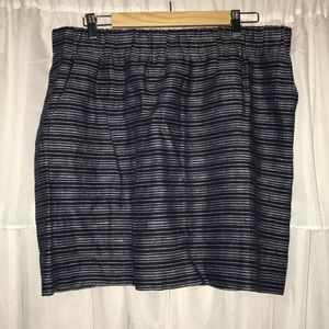 LOFT mini business casual skirt